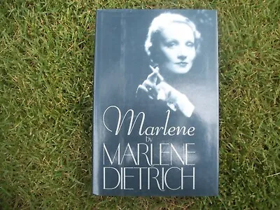 Marlene--by Marlene Dietrich--hardcover Book • $15.60