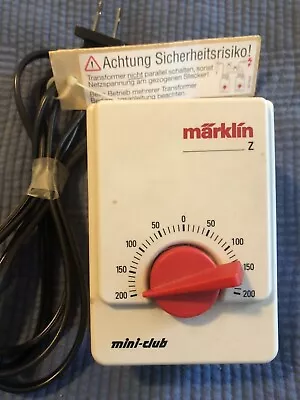 Marklin Mini-club 67271 8VA Controller Cab Control Transformer 36-010-2 Z Scale • $96.85