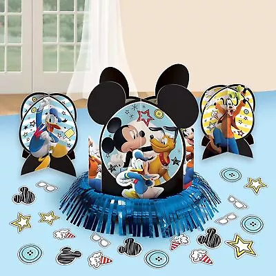 Mickey Mouse On The Go Disney Kids Birthday Party Table Decorating Kit • $13.57