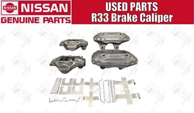 Nissan Genuine Skyline R33 ECR33 4POT / 2POT Brake Caliper Gunmetal Overhaul • $1421.05