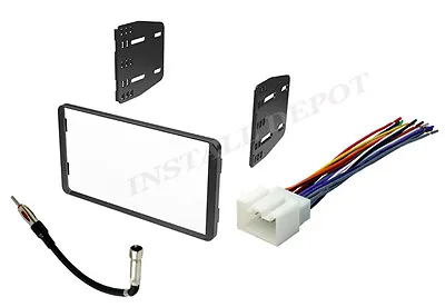 Complete Radio Stereo Install Dash Kit Plus Wire Harness & Antenna Adapter Ford • $15.25