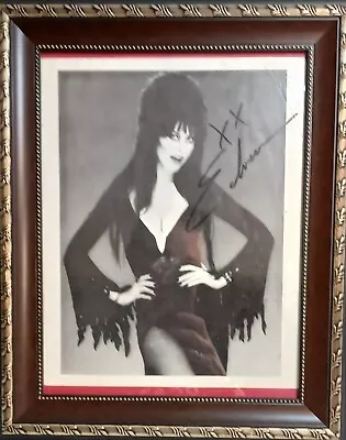 Cassandra Peterson Elvira Vintage Hand Signed Autograph Photo Photograph • $79.99