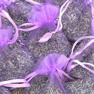 Dried Lavender Bags Favours Calming Scent Sleep Aid Moth Repellent • £2.99