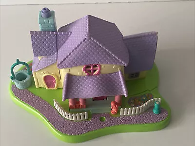 Polly Pocket Disney 1995 Minnie Mouse Surprise Party House Only Bluebird Vintage • $29.99