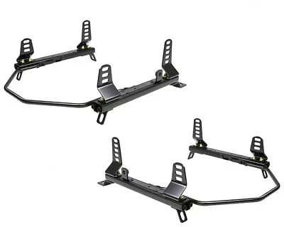 M2 Mitsubishi Evo 7 8 9 Bucket Seat Rail Sliders Side Left & Right Pair Z0274/5 • $596.22