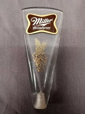 Vintage Miller Munchener 6” Acrylic Beer Tap • $4