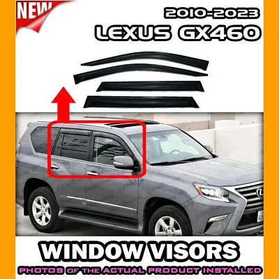 $49.85 • Buy WINDOW VISORS For 2010 → 2023 Lexus GX460  / DEFLECTORS VENT SHADE RAIN GUARD