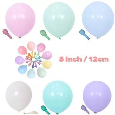 200Pcs 12cm/5inch Balloon Macaron Colour Birthday Wedding Party Balloon • $13.95