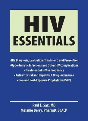 HIV Essentials By Sax Paul E. • $26.99