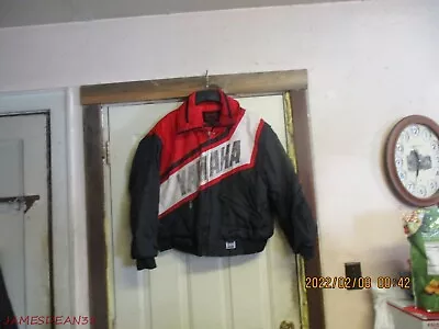 Mens Yamaha Snowmobile Jacket Sx Large Xl Size Vintage • $80.98