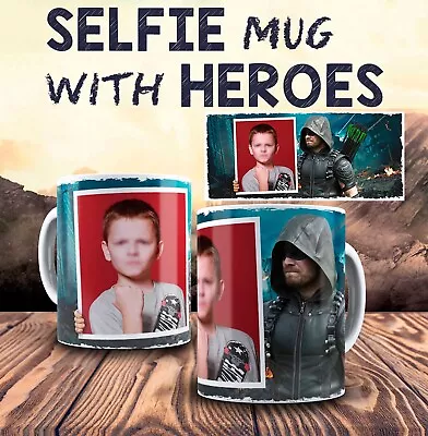 Superhero Selfie Mug | Superhero Cup | Superhero Gift | Superhero Birthday Gift • £10.99