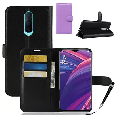 HQ Wallet Money Card Leather Case Cover For OPPO R17 / R17 Pro + FREE Stylus  • $8.99