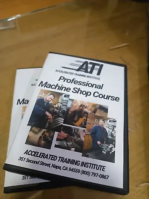 ATI MACHINE SHOP COURSE DVD BOX SET GUNSMITHING LATHE MILLING Metalworking  • $129.99