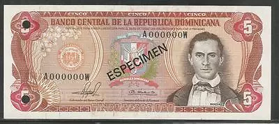 Dominican Republic 5 Pesos Oro 1981 Specimen Unc • $25