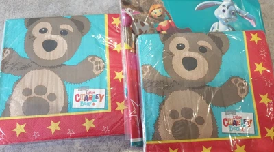 £2.99 • Buy Little Charlie Bear CBEEBIES Party Tablecloth And Napkins
