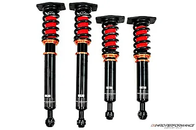 HIRO Performance Adjustable Coilovers For Mercedes-Benz 380 400 SE SEC W126 C126 • $1195
