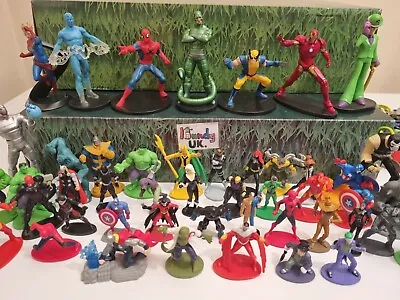 Marvel & DC Comics - Mini Figure Models - Cake Toppers Collectable Hero Villain  • £1.99