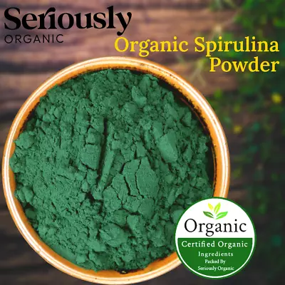 Organic Spirulina Powder :: No Fillers : NON-GMO: SUPERFOOD :: Highest Grade • $61.99