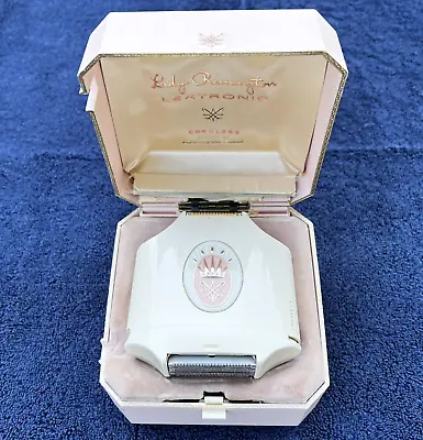 Vintage Lady Remington Lektronic Dual Electric Shaver Pink Box #A3 • $39.99