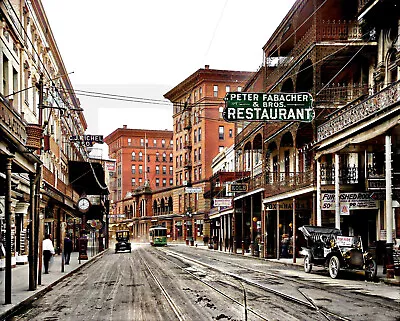 1910 New Orleans St. Charles Ave 14 X 11  Photo Print • $16.96