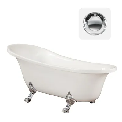 Altair Design Geneva 69  X 30  Clawfoot Soaking Acrylic Bathtub In White • $981.99