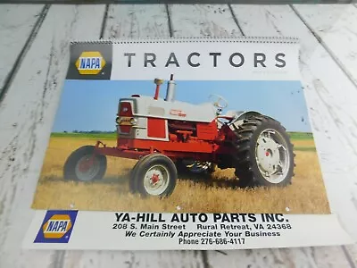 2017 Napa Tractors Calendar YA- Hill Auto Parts Rural Retreat VA Virginia • $13.99