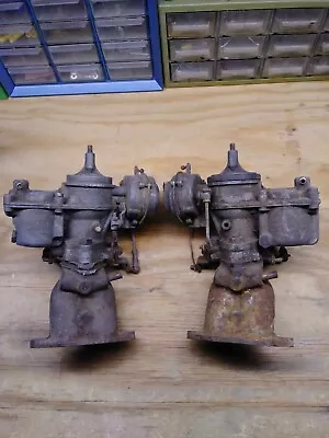 VW Type 3 German Dual Solex 32 PDSIT 2 & 3 Carburetors FOR PARTS MAKE OFFER • $120