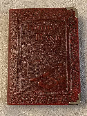 Vintage Book Bank The Zell Co. N.Y. No Key. • $24.99