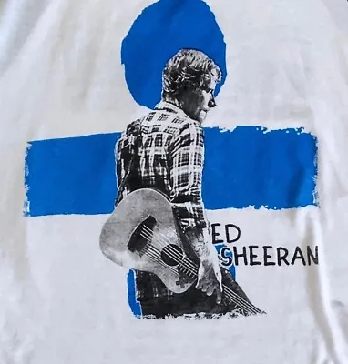 Ed Sheeran T Shirt Pop Music T Shirt Rock T Shirt Mens Medium Concert T Shirt • $9.49