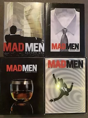 DVD Series: Mad Men (Seasons 1-4) Period Drama Special Limited Release Box Sets • $18.78