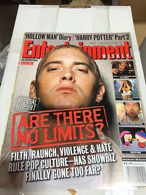 AUGUST 11 2000 EMINEM Marshall Mathers Rap CD Entertainment Weekly #554 MINT • $7