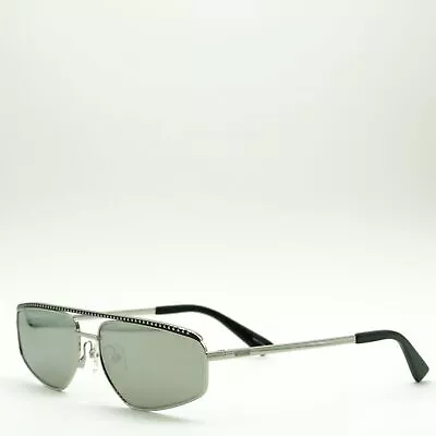 New MOSCHINO MOS053/S 010T4 Palladium/Silver Mirror 59-16-140 Sunglasses • $59.99