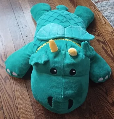 Melissa & Doug Big 28 Green Cuddle Plush  Flying Dragon Stuffed Animal Pillow • $24.29