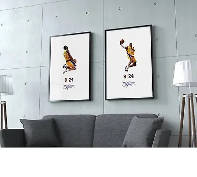 SALE - Kobe Mamba Mentality - Lakers - NBA ICON - Wall Digital Art Poster | GIFT • $14.99