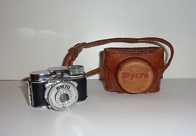 Mycro III A Subminiature Spy Film Camera W/ 20mm 1:4.5 Lens & Case Japan  • $110