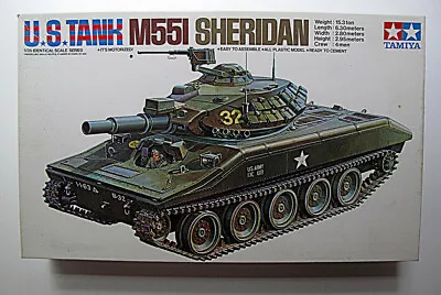 1/35 Scale M551 Sheridan Tank Tamiya # 3031 • $22.95