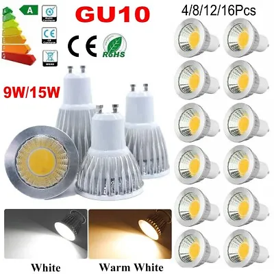 LED GU10 9W 15W Bulb Downlight Spotlight Bright Globe AC 85-265V Warm Cool White • $19.96