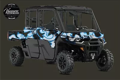 DIY Camo 3M Vinyl Wrap Kit For Can Am Defender 4 Door Canam Defender Wrap • $449.99