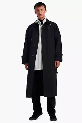 Raf Simons X Fred Perry Dismantled Youth Trench Coat Medium SS22 BNWT • £400