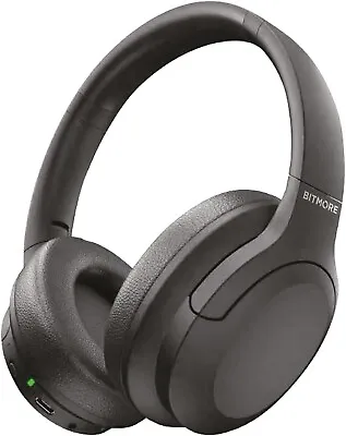 Bitmore Carbon Neutral E-Pulse ProWireless Bluetooth Headphone-High Resolution • £14.99