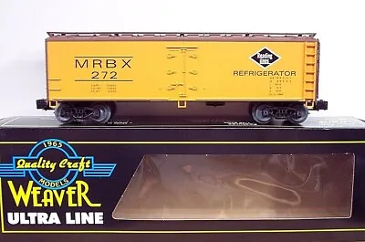 Weaver O Scale Ultra Line Mrbx Rdg Reading Wood Side Refrigerator Car 3 Rail Nos • $48