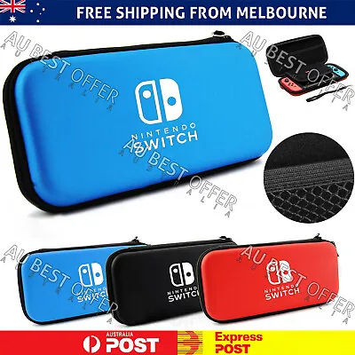 For Nintendo Switch Shell Carrying Case Storage Bag Cover Storage Shockproof AU • $9.99