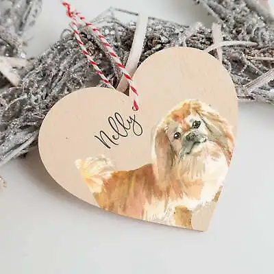 Pekingese Gift - Christmas Ornament - Dog Owner Gift - Christmas Dog Decoration • £9.99