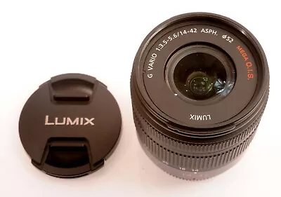 Panasonic Lumix G VARIO LUMIX 14-42mm F/3.5-5.6 ASPH MEGA O.I.S LENS! Micro 4/3 • £74.95