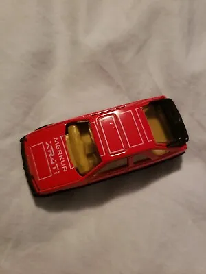 VINTAGE MC TOYS  FORD SIERRA MERKUR XR4i Red Diecast 1/64 Made In Macau • $10.05