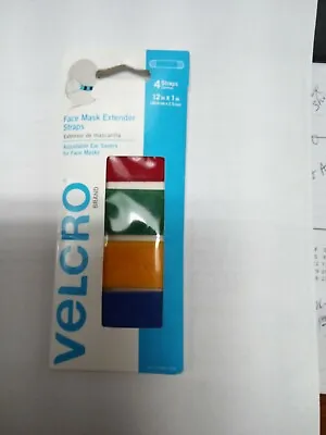 Velcro Brand Face Extender 4/Pkg-Multi Color • £11.56