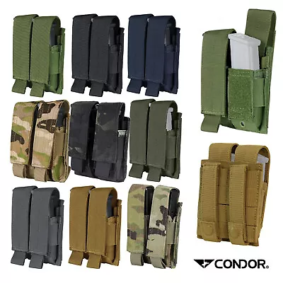 Condor MA23 Double Stack Magazine Pouch Tactical MOLLE Mag Utility Pouch • $14.95