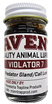 Caven's Violator 7 Predator Gland And Call Lure 1 Ounce Trapping Supplies Bait  • $14.99