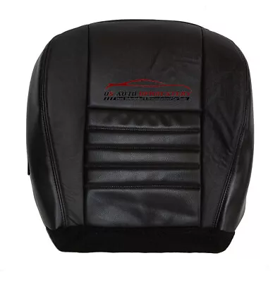 99 Mustang GT SVT Cobra Driver Bottom PERF Replacement Leather Seat Cover Black • $146.99