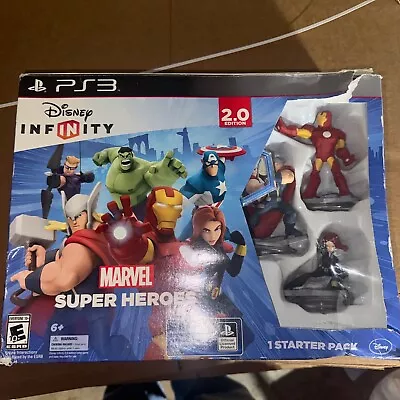 PS3 Disney Infinity: Marvel Super Heroes 2.0 Ed. *NEW SEALED* Starter Pack Sony • $19.99